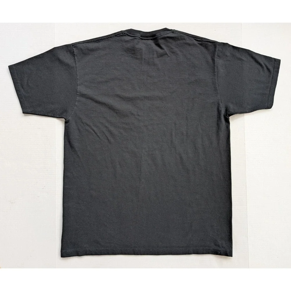 Vintage Elvis Presley Graceland Shirt Mens Large Black 90s Single Stitch‎